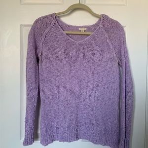 Purple sweater